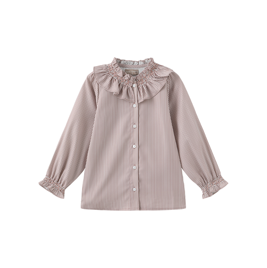 ONE CHILD PINK COLLAR BLOUSE