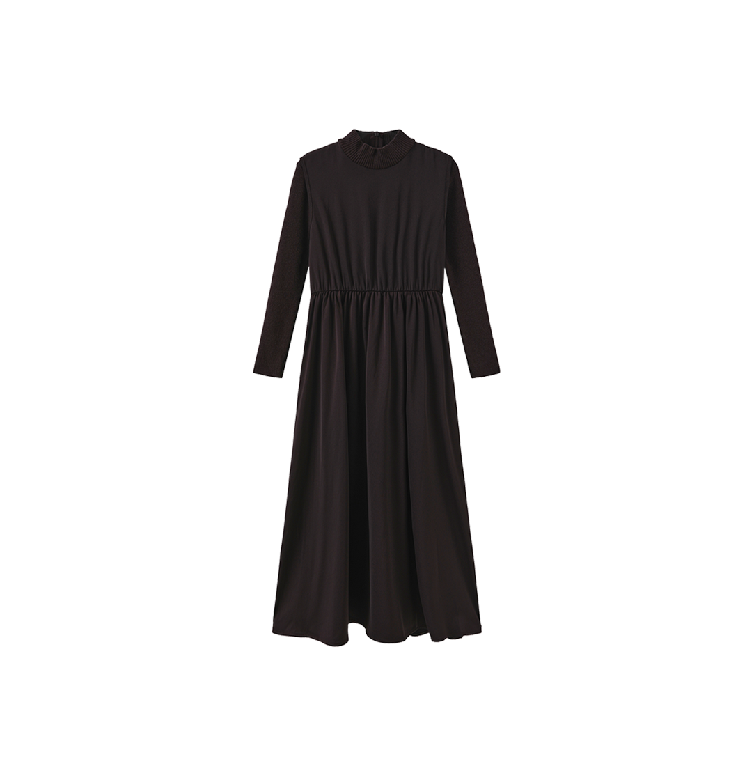 VALEN VEE PLUM KNIT CARDIGAN/MAXI DRESS SET