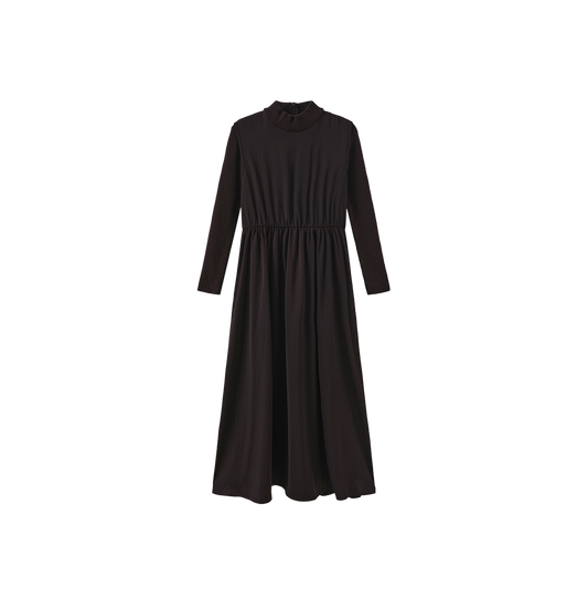 VALEN VEE PLUM KNIT CARDIGAN/MAXI DRESS SET