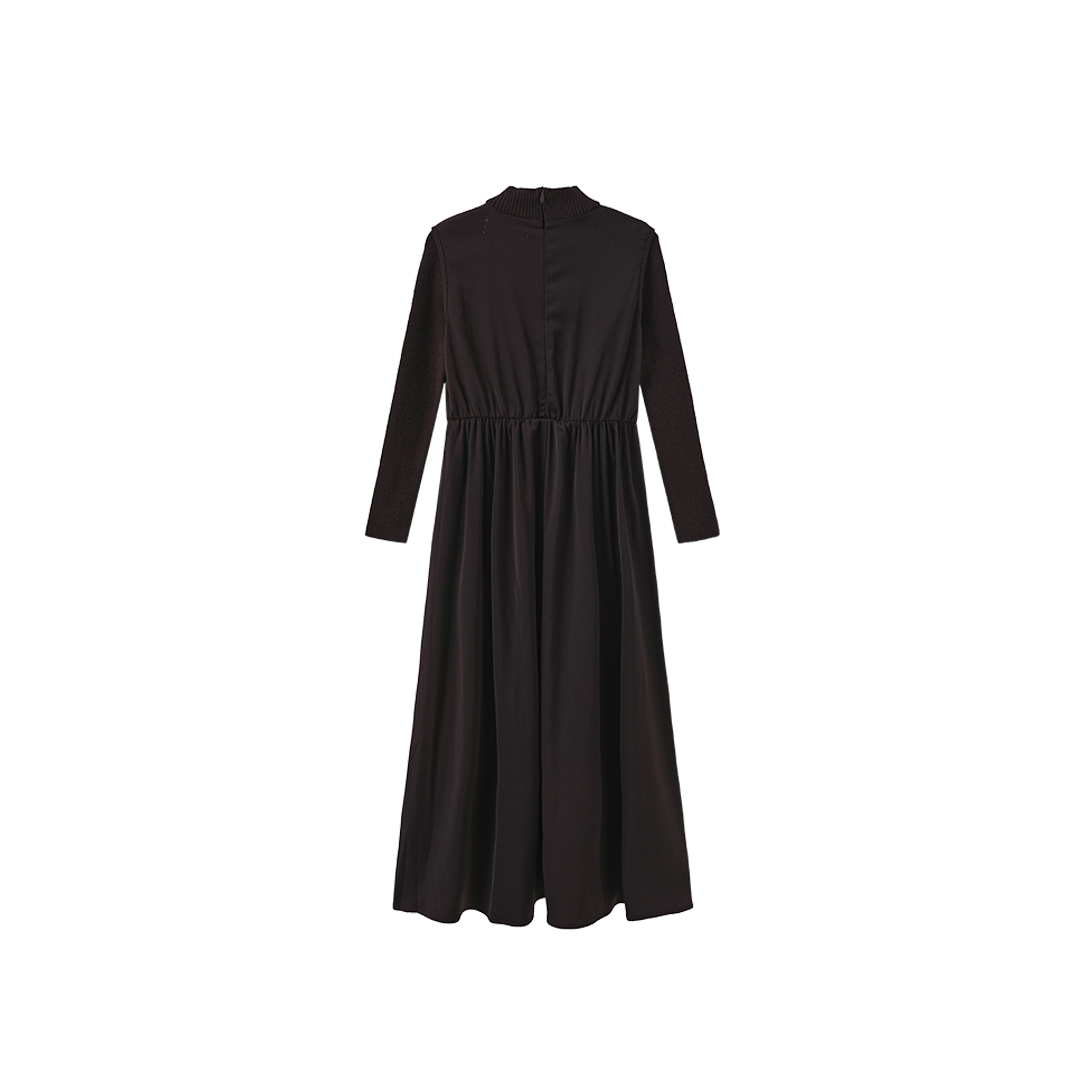 VALEN VEE PLUM KNIT CARDIGAN/MAXI DRESS SET