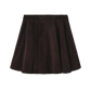 FRENCH HERITAGE BROWN PLEAT SKIRT