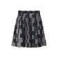 PHIL AND PHOEBE NAVY/GREEN PLAID PATCHWORK SKIRT