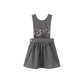 LILOU LIGHT GREY WOOL EMBROIDERED JUMPER