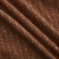 MALLORY AND MERLOT BROWN STITCHED WOOL SKIRT