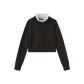 MALLORY AND MERLOT BROWN BIRNIT KNIT CARDIGAN