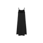 VIBE BLACK MIDI SWEATSHIRT DRESS