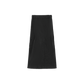 VIBE BLACK DENIM CARGO CENTER PLEAT SKIRT