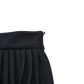 PAPILLON NAVY WOOL PLEAT SKIRT