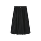 VIBE BLACK BUBBLE HEM POCKET SKIRT