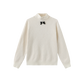 TUSTELLO CREAM/BLACK KNIT BOW TURTLENECK