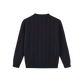 HARPER JAMES NAVY PINSTRIPE KNIT CARDIGAN