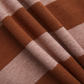 VIBE BROWN WIDE STRIPE SWEATER