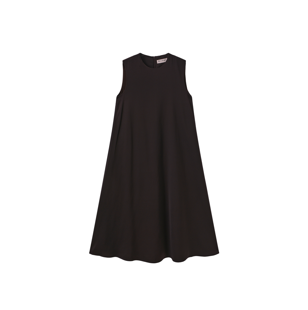 MINIMAL WINE EMBROIDERED KNIT CARDIGAN/DRESS SET