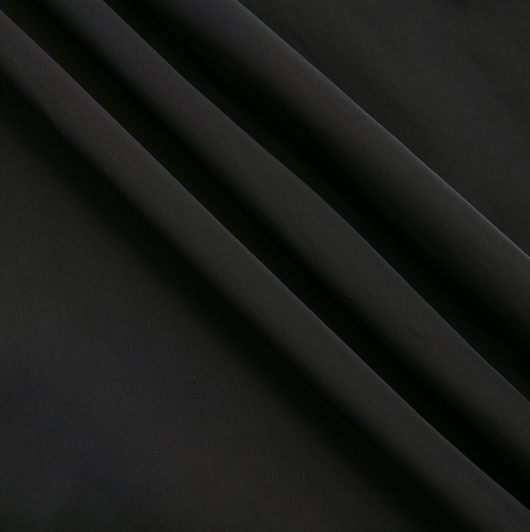 MINIMAL BLACK KNIT COLLAR BUBBLE DRESS