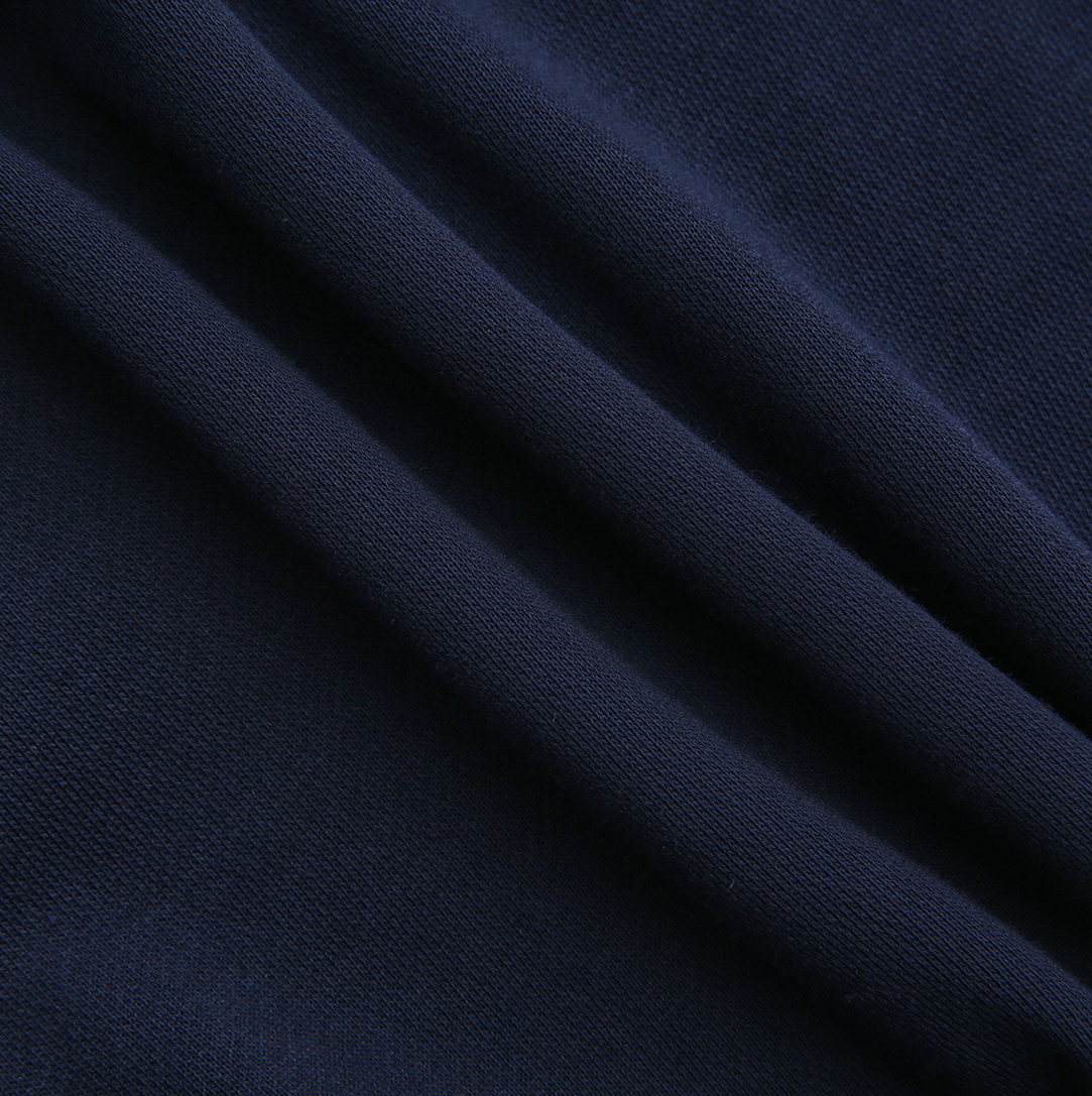 PHIL AND PHOEBE NAVY LOGO SWEATSHIRT DRESS