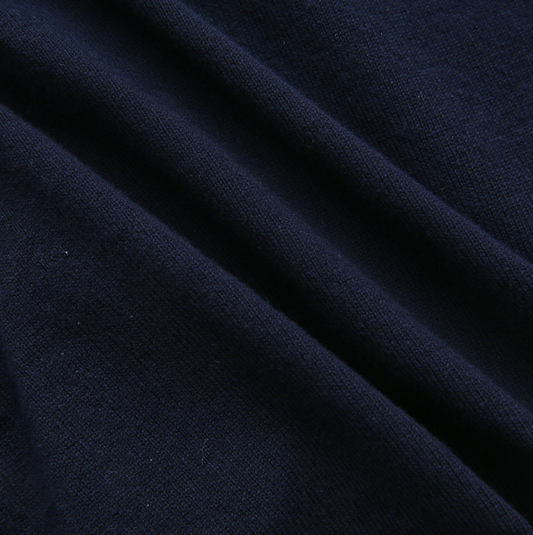 LILOU NAVY SCALLOP SHRUG/ROBE SET