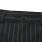 HARPER JAMES BLACK PINSTRIPE TEXTURE PANTS