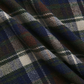 TUSTELLO GREEN WOOL PLAID MIDI SKIRT