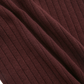 TUSTELLO WINE KNIT RIBBED TRIM VEST