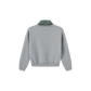 N+A GREY COLLAR SWEATSHIRT