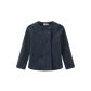ONE CHILD DUSTY BLUE VELVET BLAZER