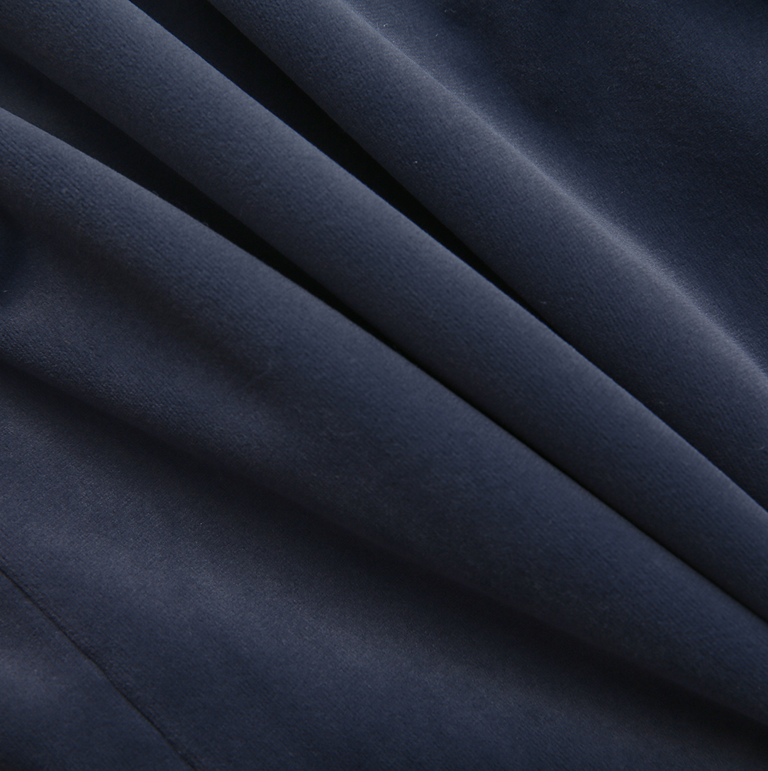 ONE CHILD DUSTY BLUE VELVET OVERALLS