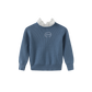 ONE CHILD BLUE KNIT SET