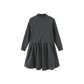 PHIL AND PHOEBE GREY CREST SWEATSHIRT DRESS