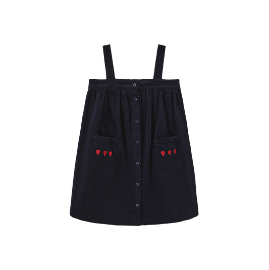 CREATIVE GENIUS NAVY CORDUROY JUMPER