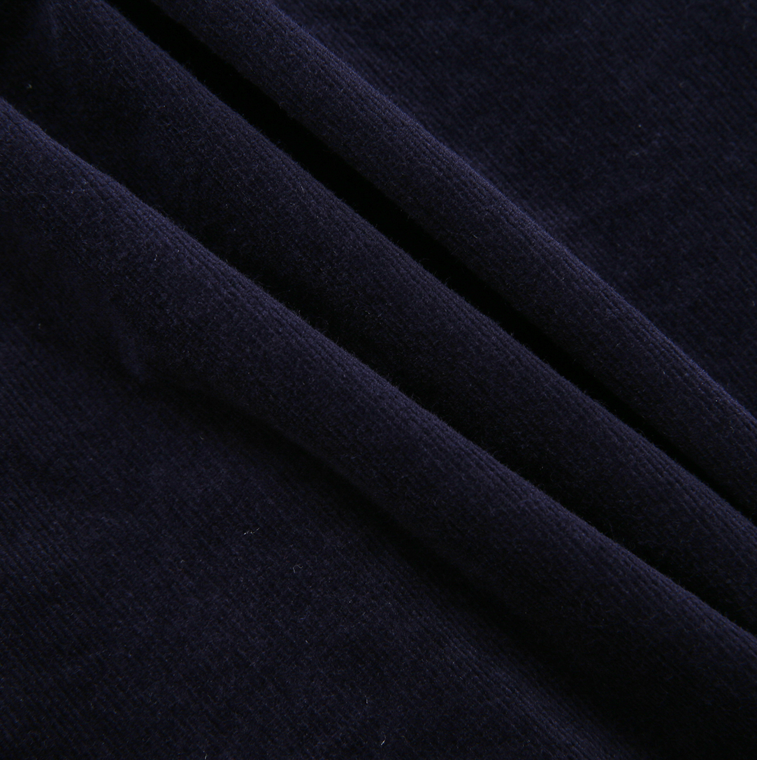 CREATIVE GENIUS NAVY CORDUROY JUMPER