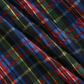 ONE CHILD RED PLAID SMOCK RUFFLE COLLAR DRESS