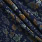 PHIL AND PHOEBE NAVY FLORAL POPLIN SMOCKED DRESS