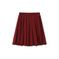 PHIL AND PHOEBE BURGUNDY SWEATSHIRT SKIRT