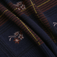 ONE CHILD NAVY PLAID EMBROIDERED SET