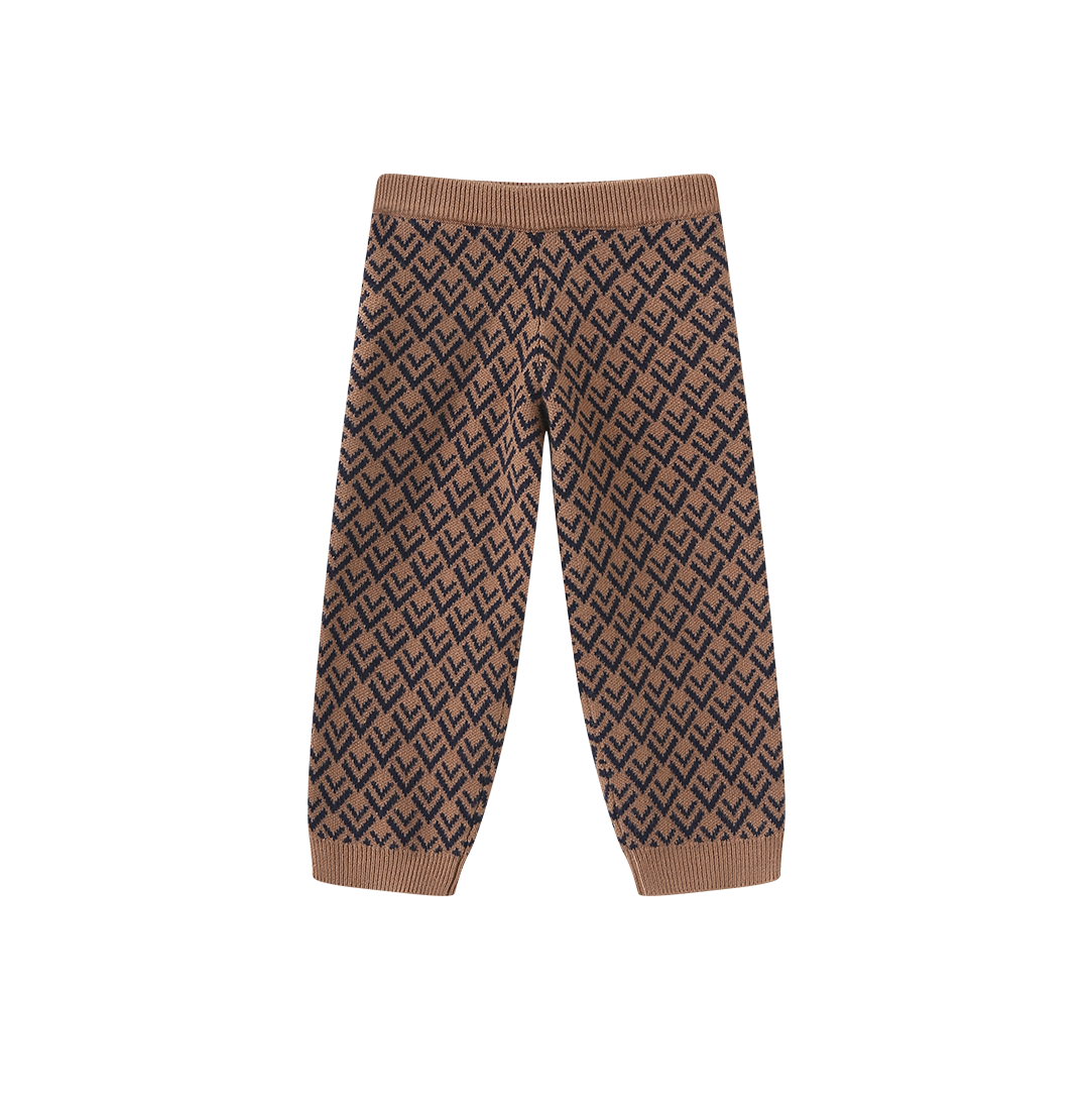 FRENCH HERITAGE BROWN/NAVY V DESIGN SET