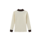 PHIL AND PHOEBE IVORY RIBBED TURTLENECK