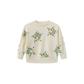 VALEN VEE CREAM LOVE STAR PRINT SWEATSHIRT SET