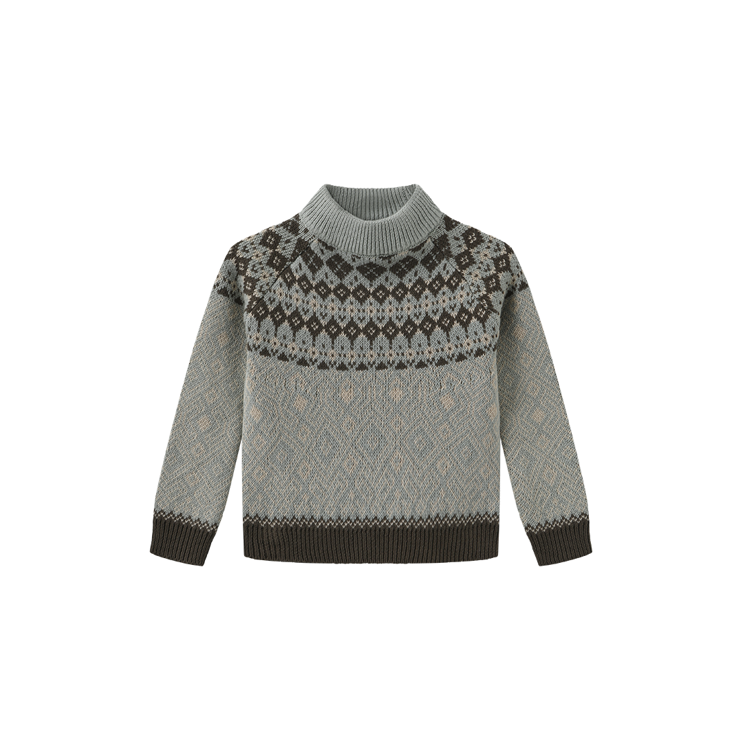 ONE CHILD MINT GREEN HEIRLOOM KNIT SET