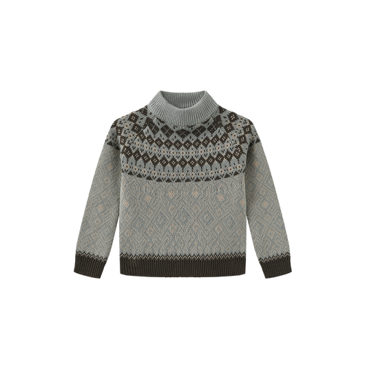 ONE CHILD MINT GREEN HEIRLOOM KNIT SET