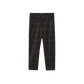 HARPER JAMES DARK BROWN PLAID PANTS