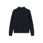 CREATIVE GENIUS NAVY CABLE KNIT SWEATER