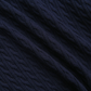 CREATIVE GENIUS NAVY CABLE KNIT SWEATER