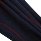 HARPER JAMES NAVY PINSTRIPE KNIT OVERALLS