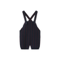 HARPER JAMES NAVY PINSTRIPE KNIT OVERALLS