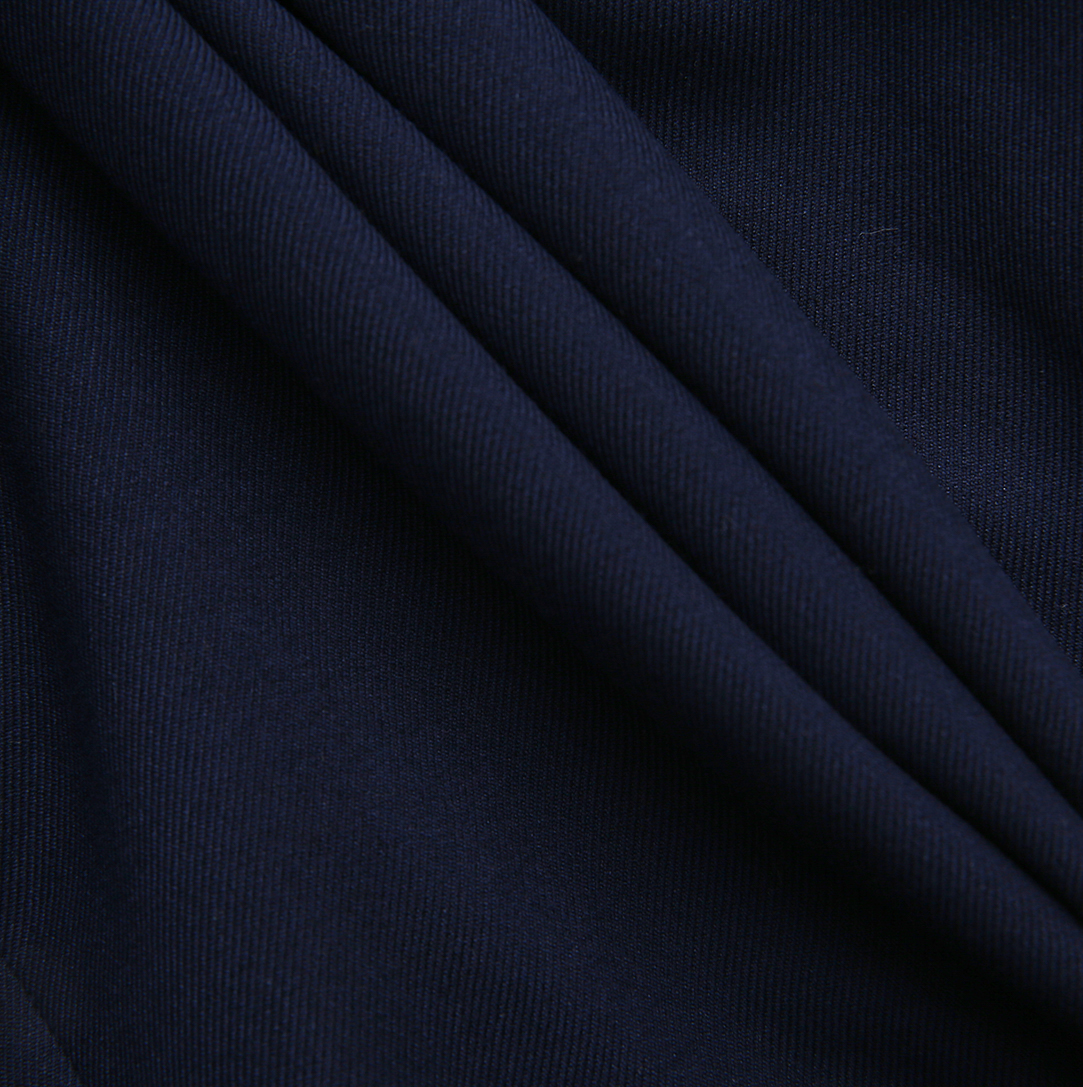 PAPILLON NAVY WOOL EMBROIDER BIB ROMPER