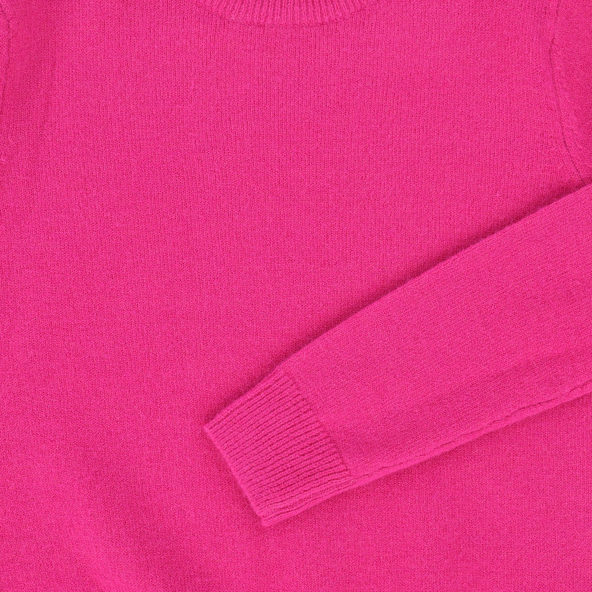 MALLORY AND MERLOT HOT PINK SOLID SWEATER [Final Sale] – Luibelle