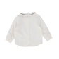 BAMBOO WHITE EMBROIDERED COLLAR SHIRT [Final Sale]