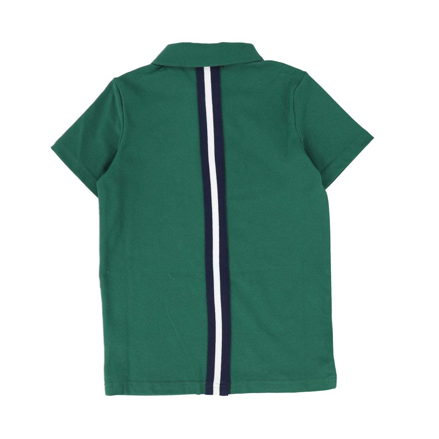 BACE COLLECTION GREEN VARSITY SS POLO [FINAL SALE]