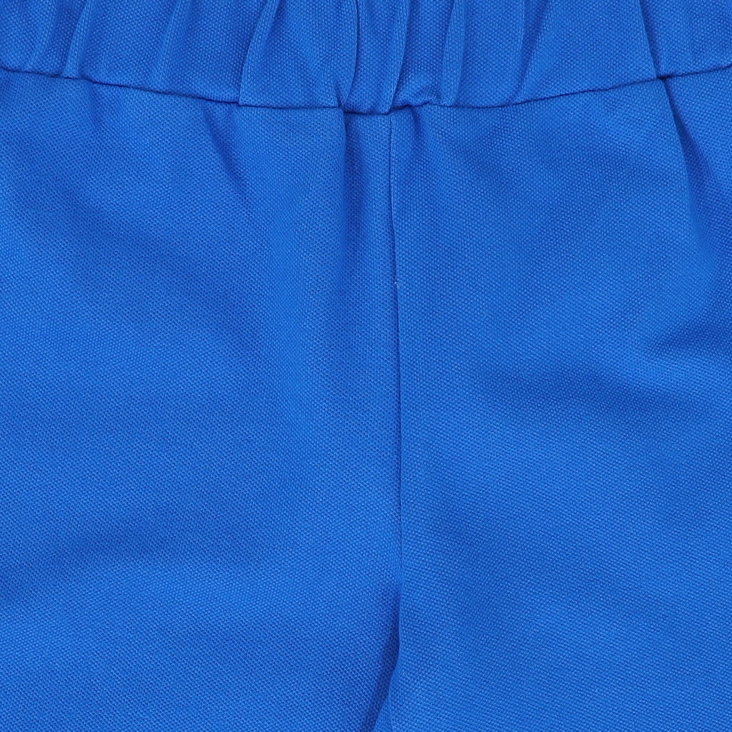 BACE COLLECTION BLUE PIQUE TRACK SHORTS