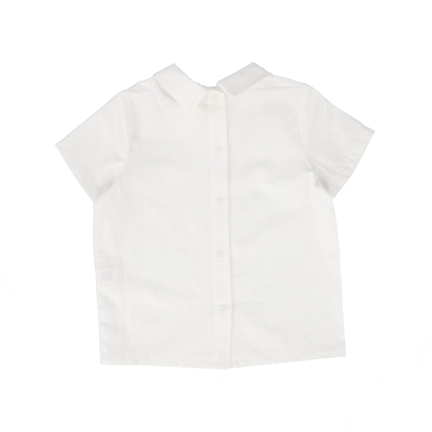 BACE COLLECTION WHITE COLLAR SHIRT [FINAL SALE]